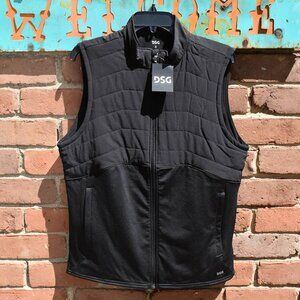 NWT Dick's Sporting Goods Men's Sleeveless Run Vest Solid Black Size Small
